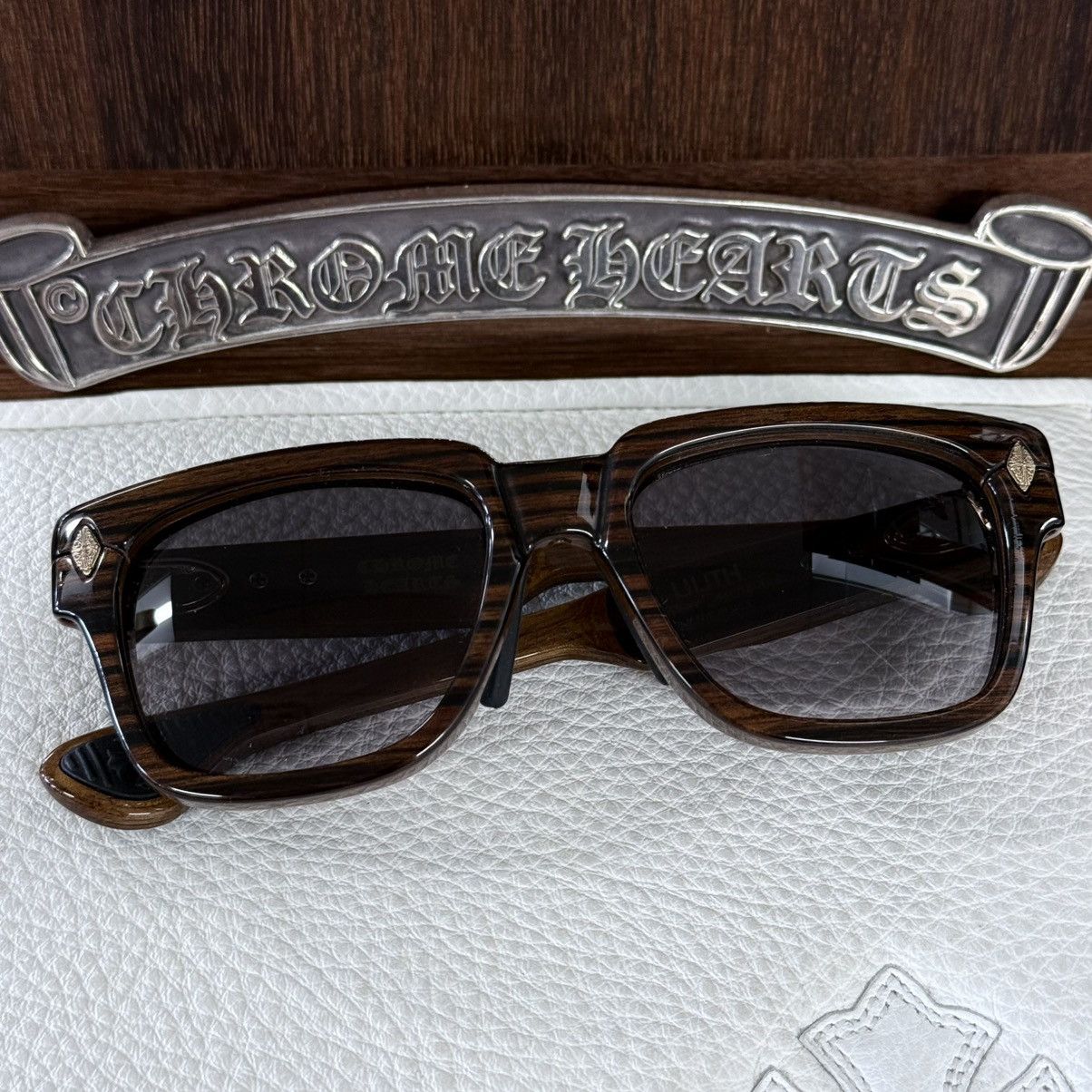 Chrome Hearts Chrome Hearts LILITH 1/1 ‘Dark Triad’ Sunglasses Size ONE SIZE - 1 Thumbnail
