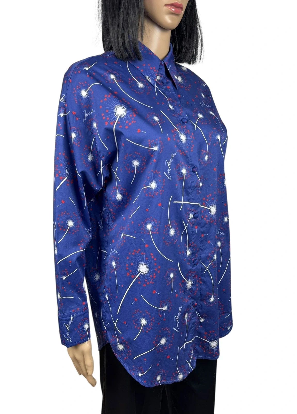 Love Moschino Love Moschino Printed Shirt Collared size US4 I40 Size S / US 4 / IT 40 - 3 Thumbnail