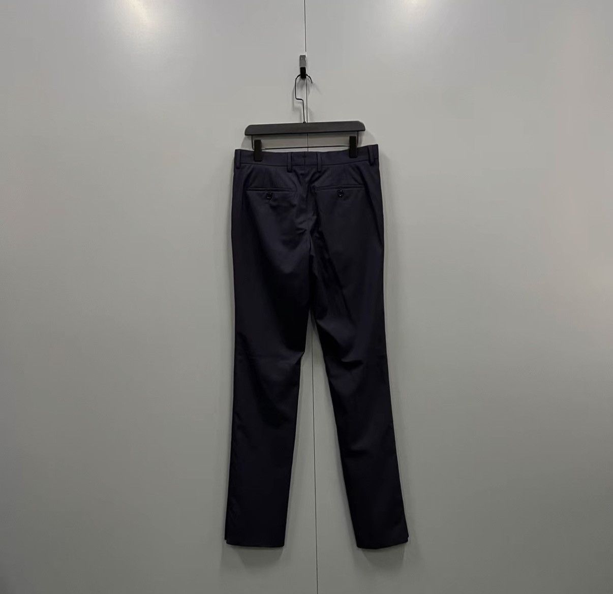 Burberry Burberry Navy Straight-leg Pants J41 Size US 30 / EU 46 - 2 Thumbnail