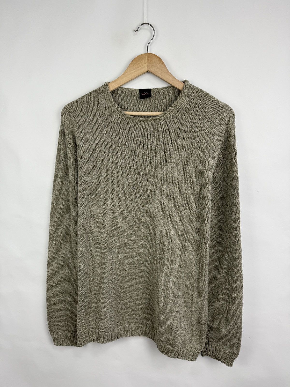 Hugo Boss 🇮🇹 Vintage 90s Hugo Boss Archive Knit Sweaters Made in Italy Size US L / EU 52-54 / 3 - 2 Thumbnail