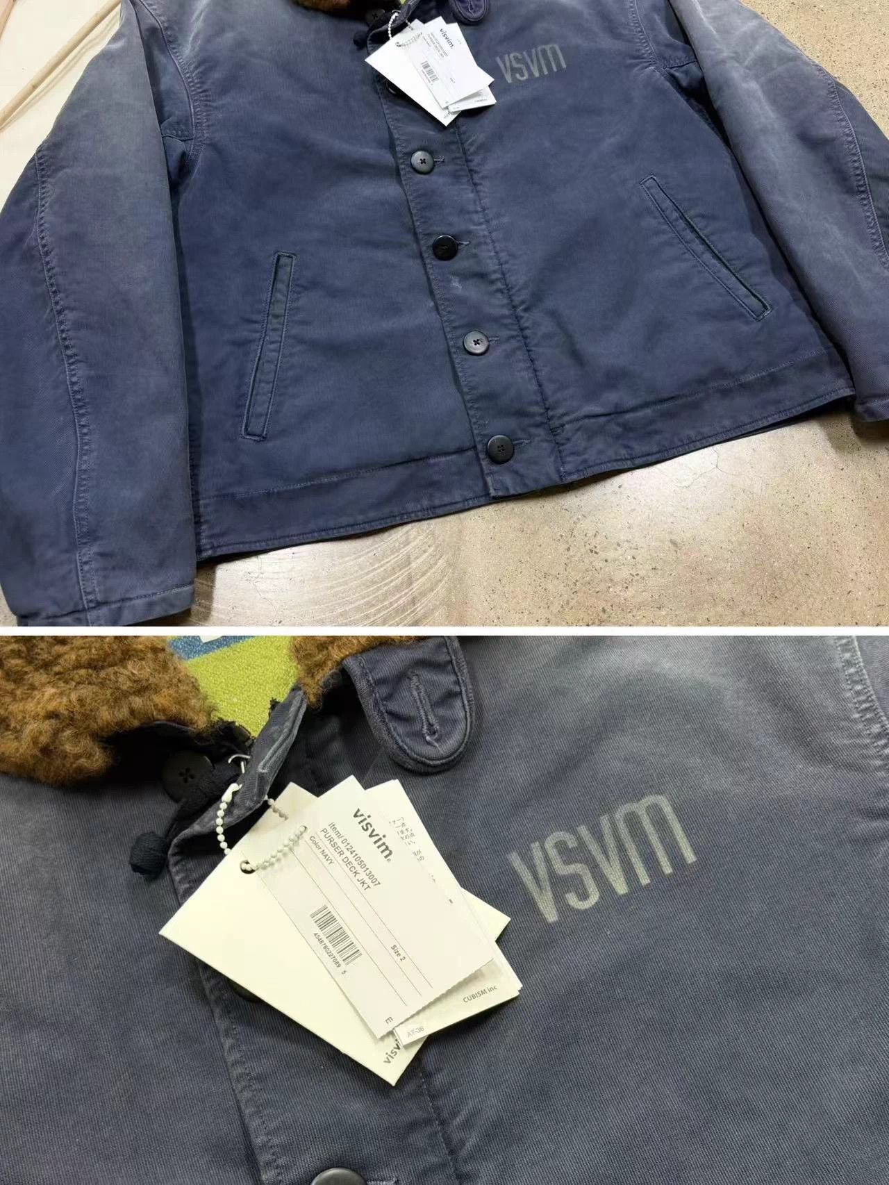 Visvim Visvim 24ss Purser Deck Jkt Navy Size US M / EU 48-50 / 2 - 4 Thumbnail