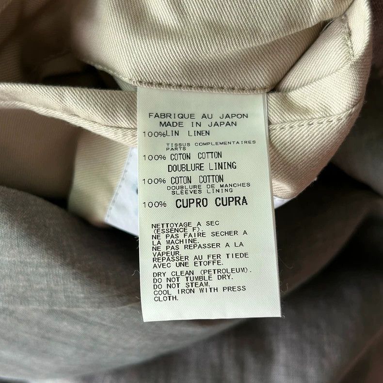Yohji Yamamoto Yohji Yamamoto Yohji Yamamoto Grey Suit Blazer Size 4 Size US M / EU 48-50 / 2 - 6 Thumbnail