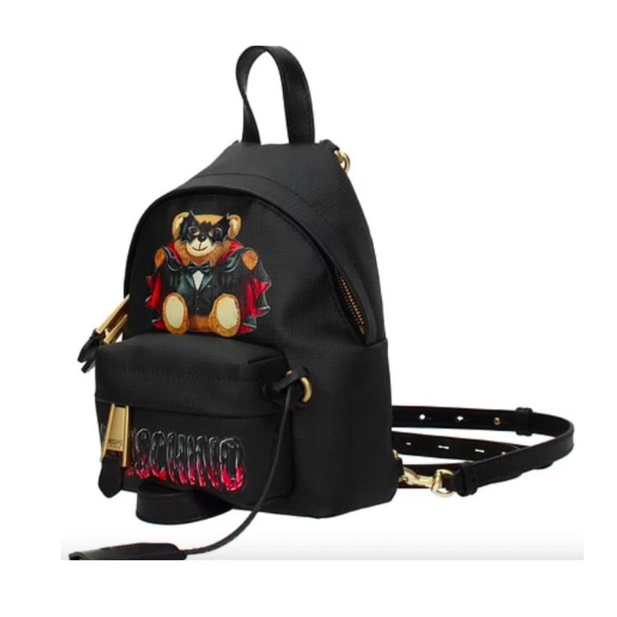 Moschino SS20 Moschino Couture Jeremy Scott Bat Teddy Bear Backpack Size ONE SIZE - 3 Thumbnail