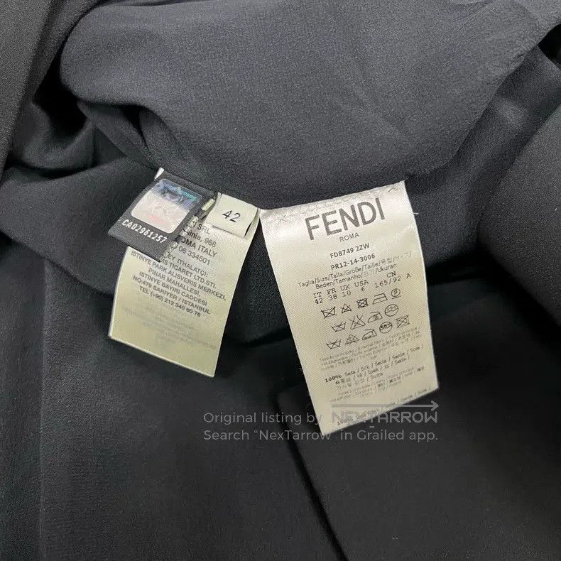 Fendi Fendi Showpiece Dress Size S / US 4 / IT 40 - 7 Thumbnail
