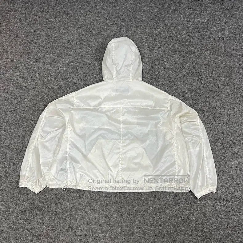Versace Versace White ripstop plaid hooded jacket Size XL / US 12-14 / IT 48-50 - 2 Thumbnail