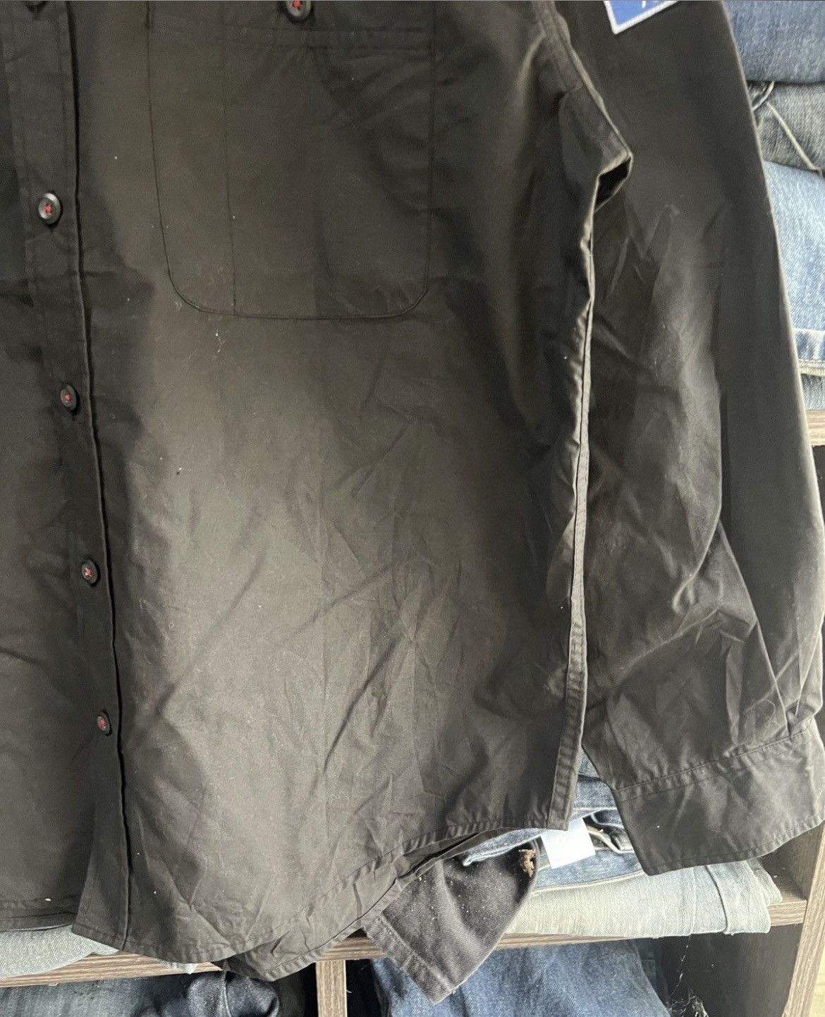 Japanese Brand 🔥Never Seen Thing Patches Shirt Size US M / EU 48-50 / 2 - 8 Thumbnail