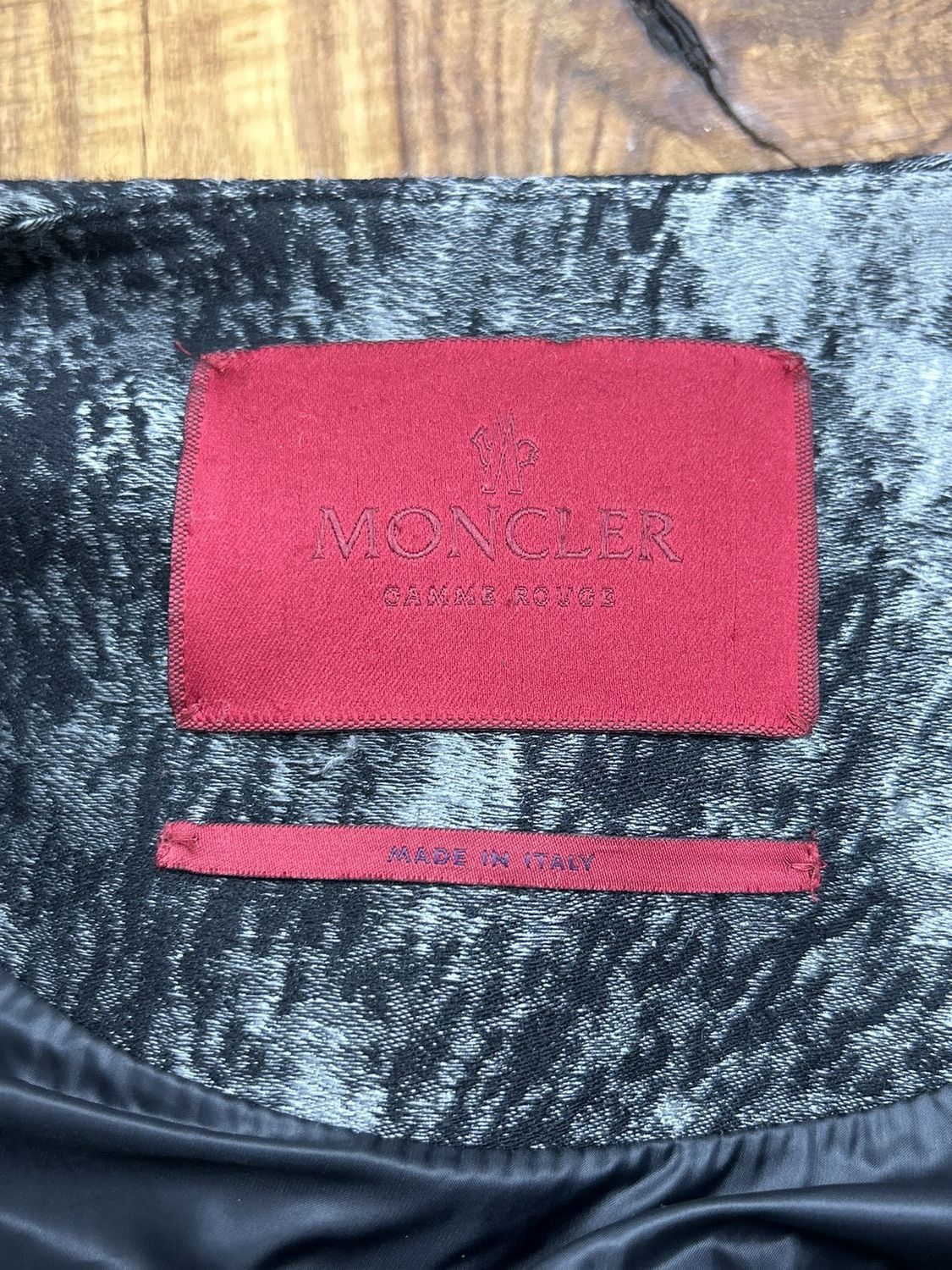 Moncler Moncler Gamme Rouge Vanessa Giaccone Multicolor Wool Coat Size S / US 4 / IT 40 - 18 Thumbnail