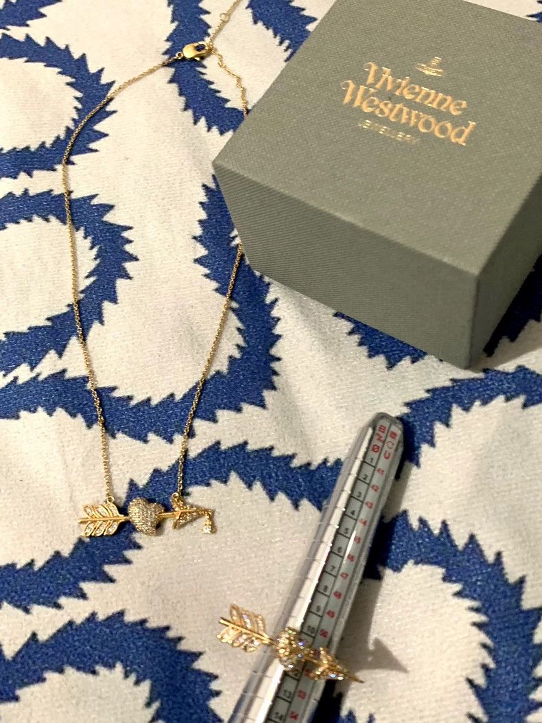 Vivienne Westwood Vivienne Westwood Antique arrow through the heart necklace Size ONE SIZE - 2 Thumbnail