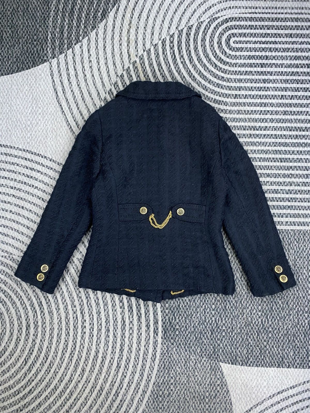 Vintage Vintage Francois Paris Flap Pocket Knit Blazer Style Jacket Size M / US 6-8 / IT 42-44 - 2 Thumbnail