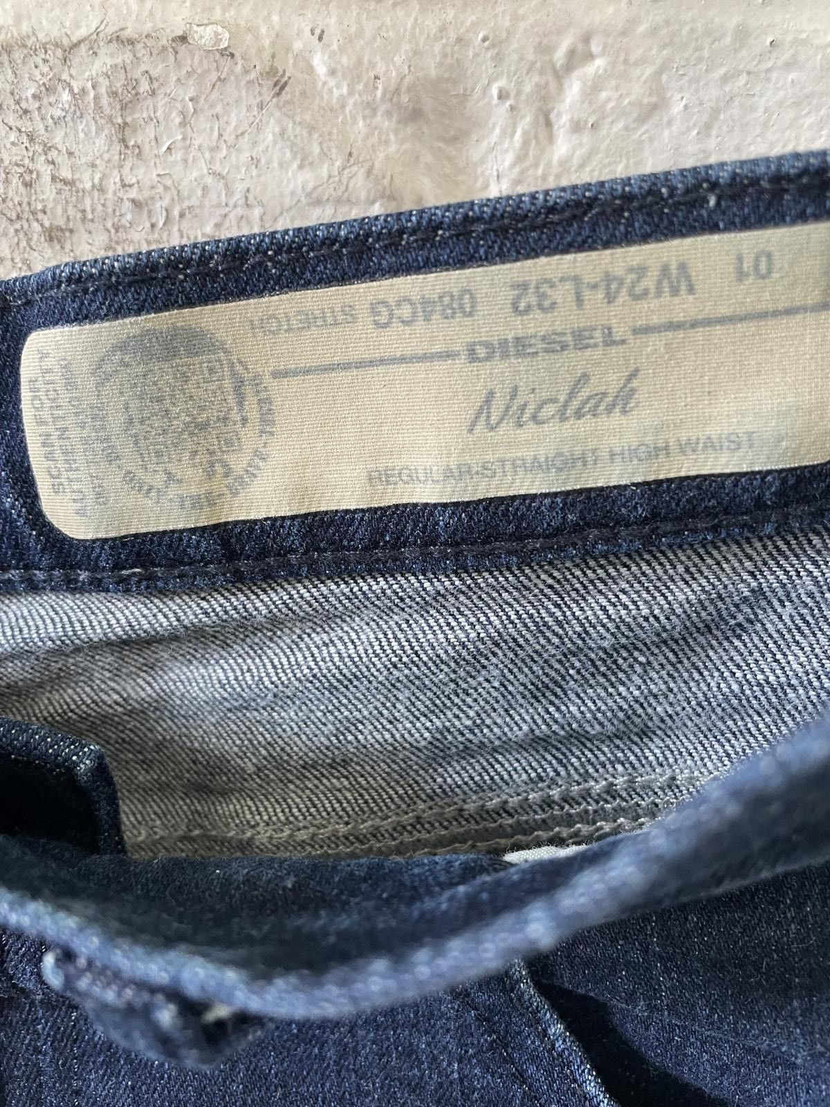 Diesel Diesel Nichah Regular Straight High Waist Jeans Size 32" / US 10 / IT 46 - 2 Thumbnail