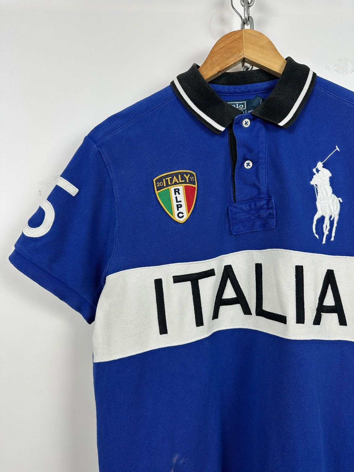 Polo Ralph Lauren Vintage Polo Ralph Lauren Italia Polo Y2K Chief Keef Size US M / EU 48-50 / 2 - 4 Thumbnail