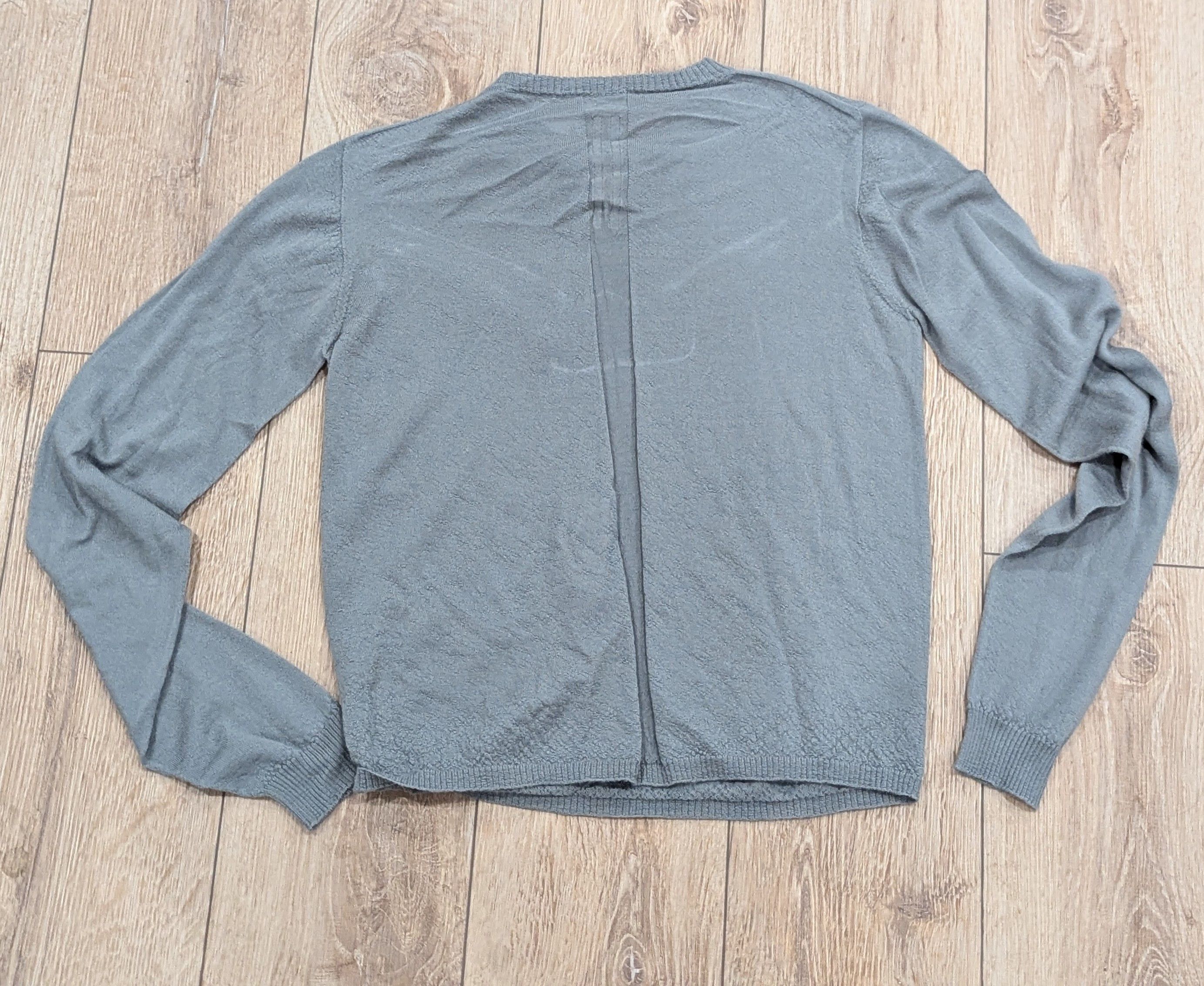 Rick Owens Rick Owens Cropped Cashmere Sweater Celadon Green Medium Size US M / EU 48-50 / 2 - 3 Thumbnail