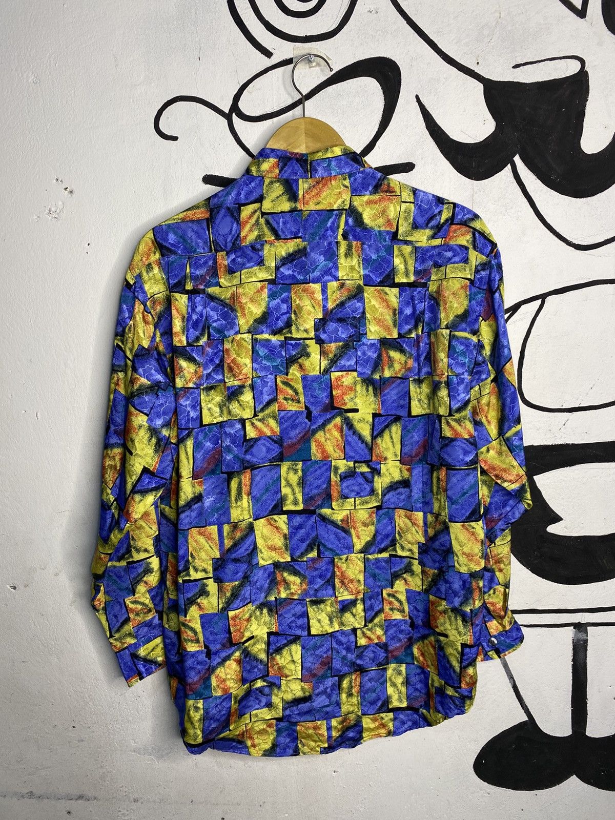 Japanese Brand Shirt vintage silk multicolour Size US M / EU 48-50 / 2 - 2 Thumbnail