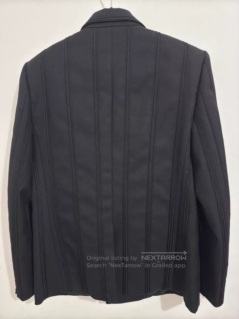 Saint Laurent Paris Saint Laurent Paris Revere Collar Double-breasted Striped Size US S / EU 44-46 / 1 - 2 Thumbnail