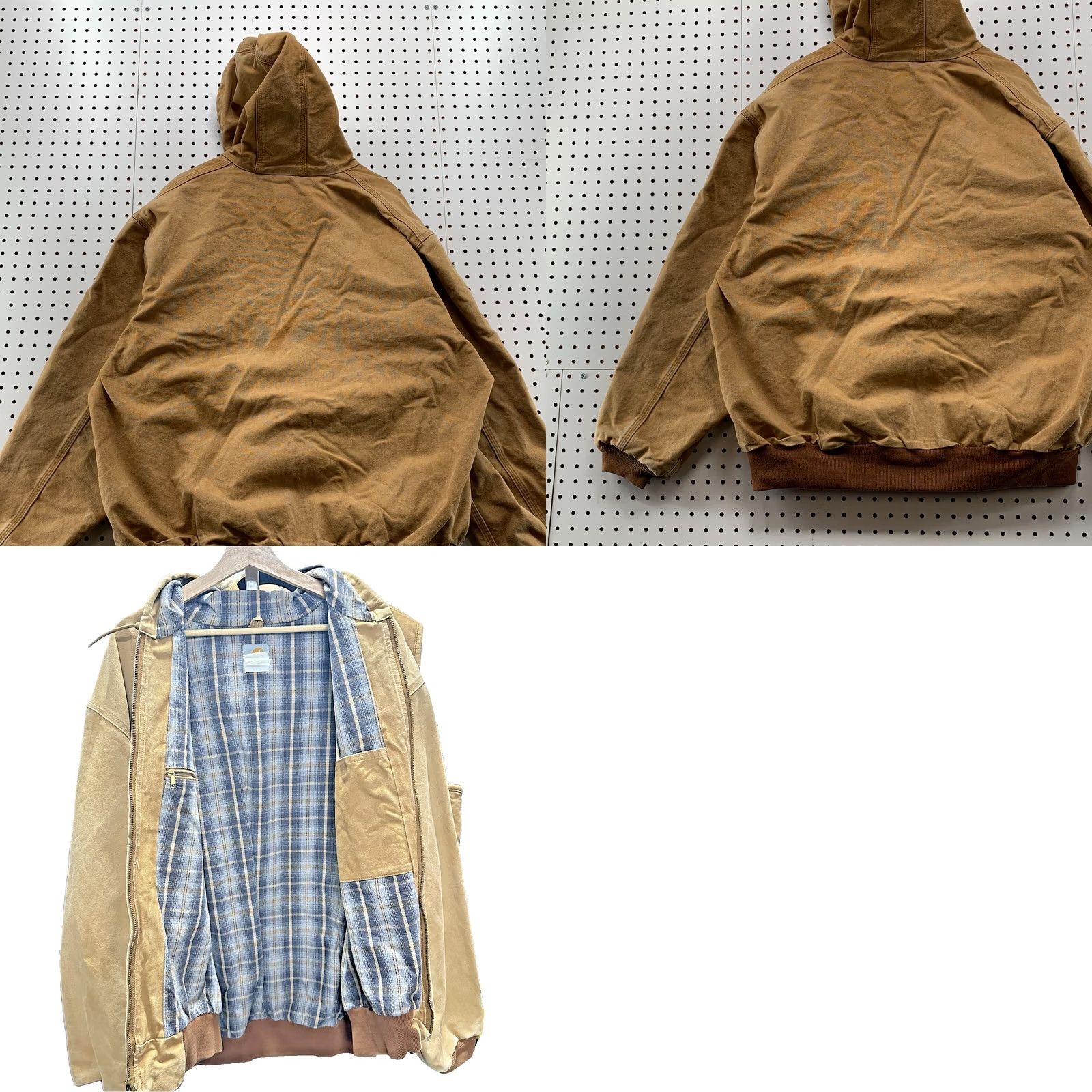 Carhartt VINTAGE Carhartt Jacket Mens 2XL Brown Canvas Workwear USA Lined Size US XXL / EU 58 / 5 - 10 Thumbnail