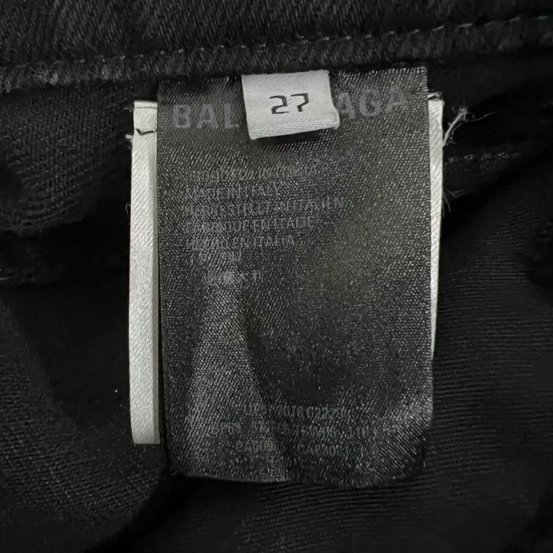 Balenciaga Balenciaga Black denim jeans Size US 27 - 4 Thumbnail