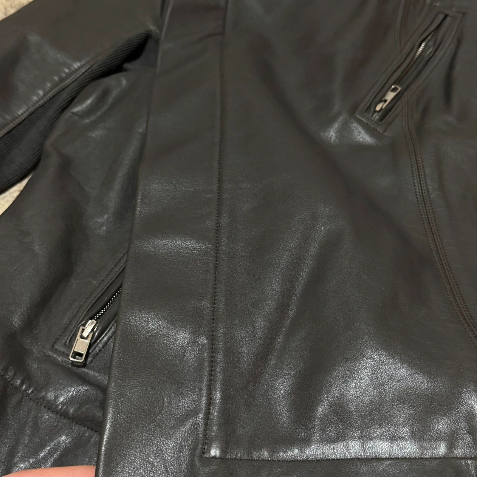 Rick Owens Rick owens leather cashmere coat jacket Size M / US 6-8 / IT 42-44 - 11 Thumbnail