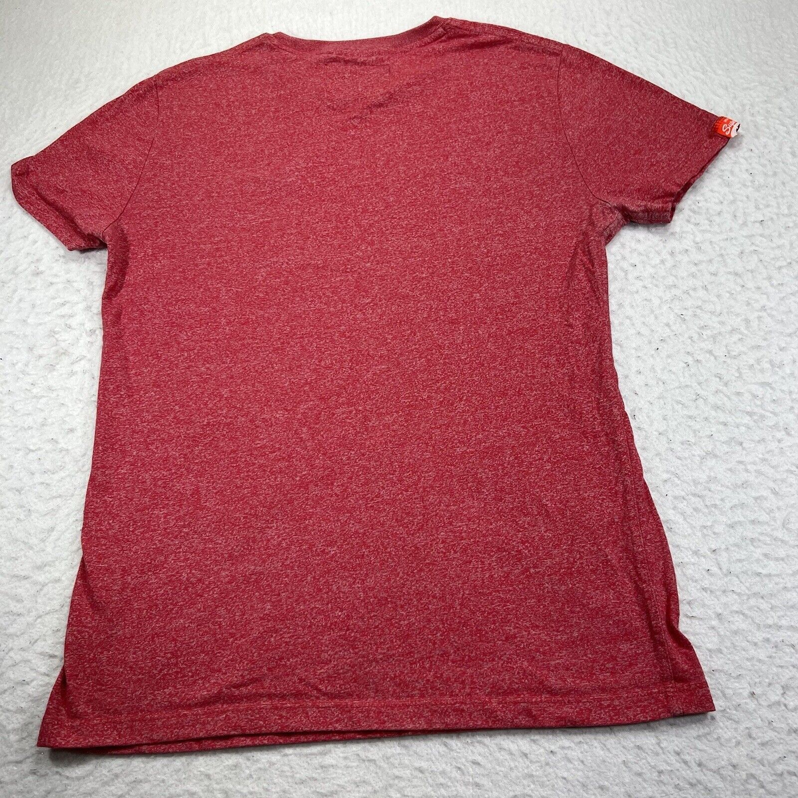 Superdry SuperDry Orange Label Medium Light Red Pink Logo T Shirt Size US M / EU 48-50 / 2 - 9 Thumbnail