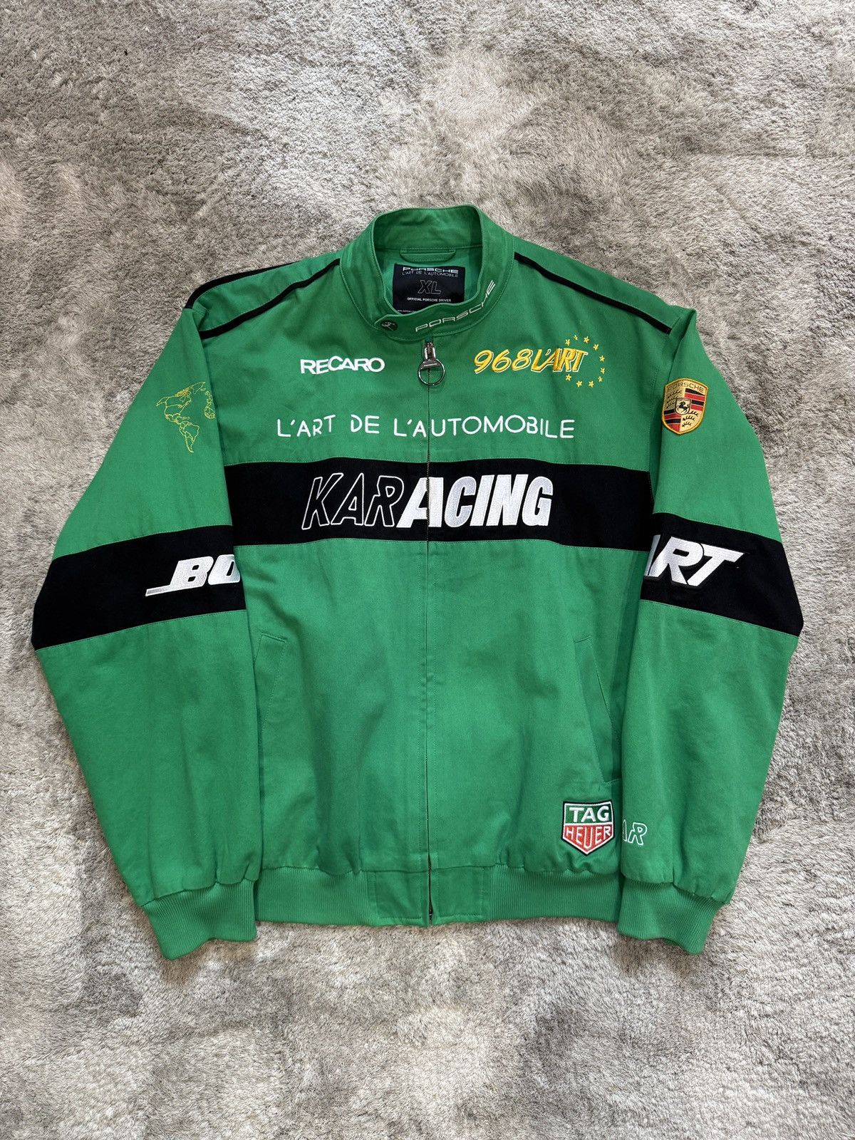 kar l'art de l'automobile ジャケット 黒系 XLサイズ Lart De Automobile Jacket | Grailed