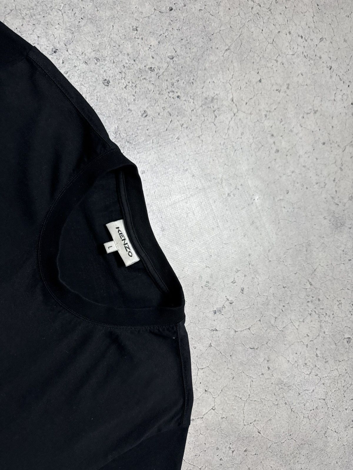 Kenzo Kenzo Paris Eye Big Logo Black T-Shirt Size L Size US L / EU 52-54 / 3 - 4 Thumbnail