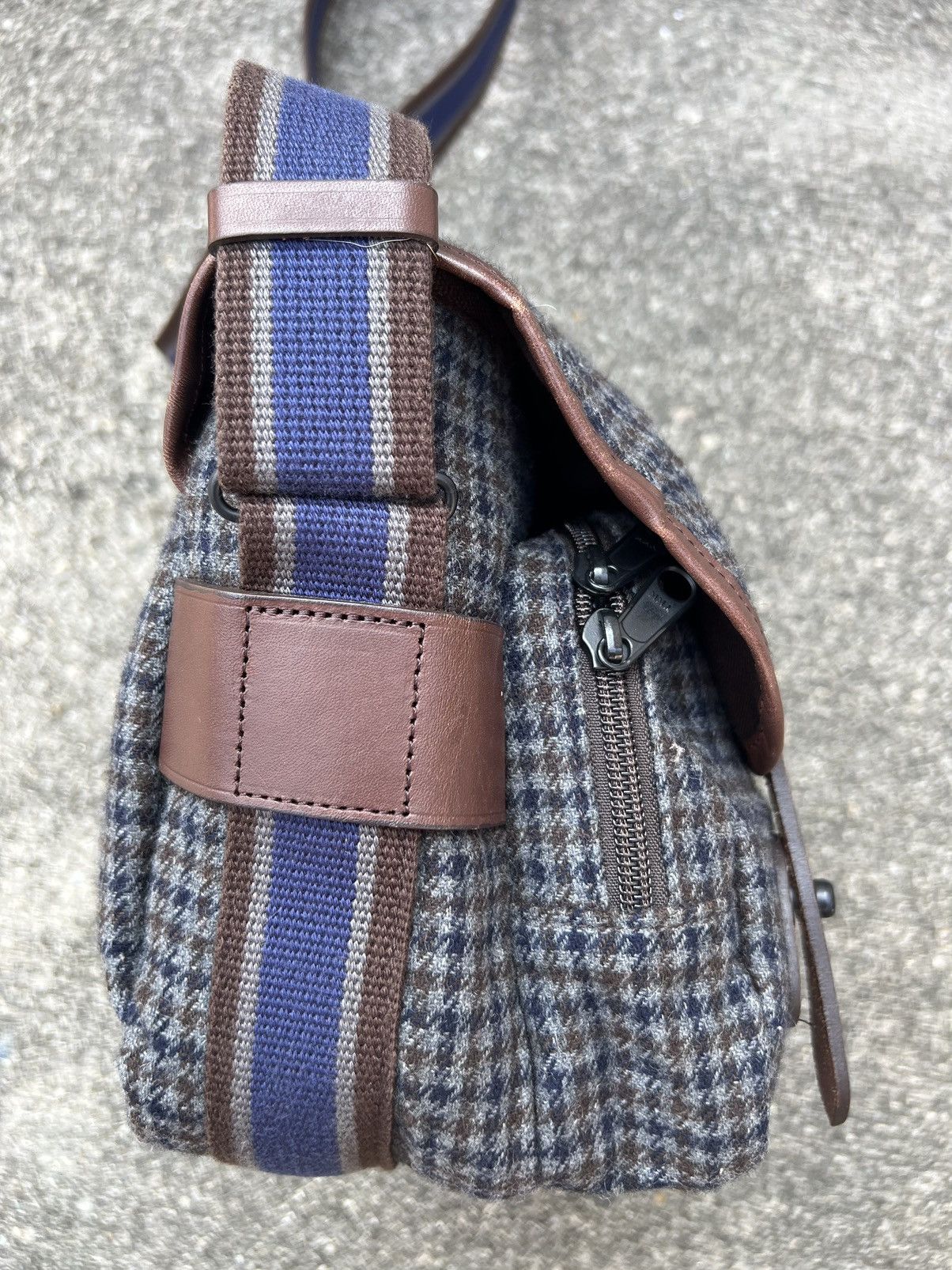 Head Porter Vintage Porter X Headporter Houndstooth Messenger Bag Size ONE SIZE - 10 Thumbnail