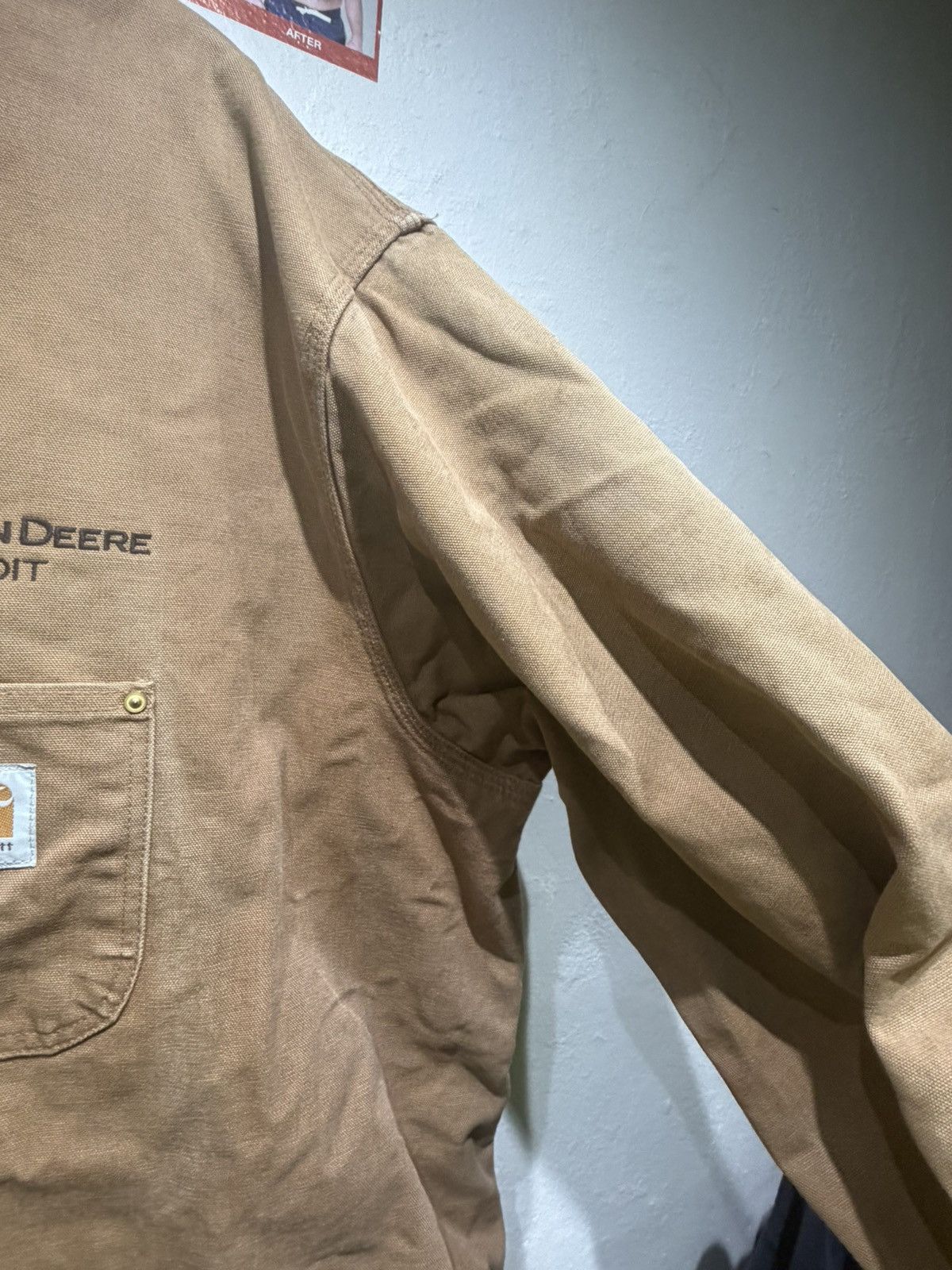 Carhartt Vintage Carhartt John Deere Chore jacket Size US XL / EU 56 / 4 - 11 Thumbnail