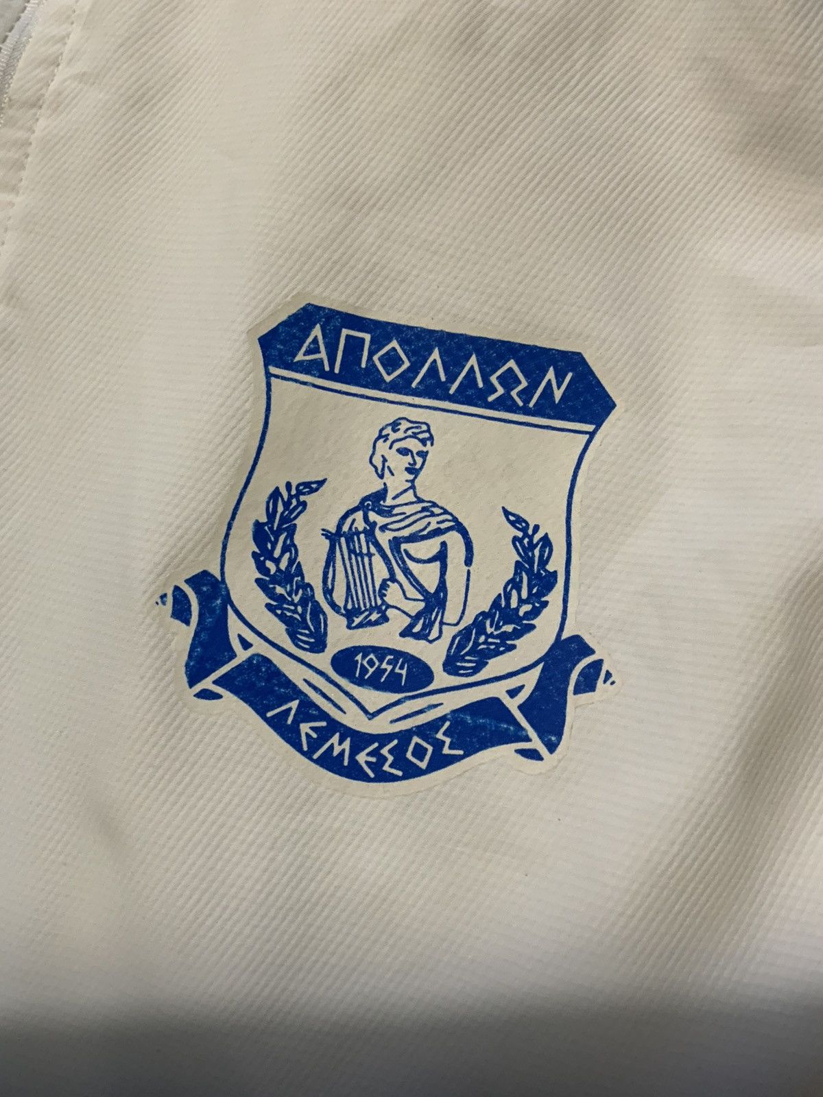 Other Peak Apollon Limassol FC AFC Cyprus Windbreaker Zip Jacket Size US XL / EU 56 / 4 - 6 Thumbnail