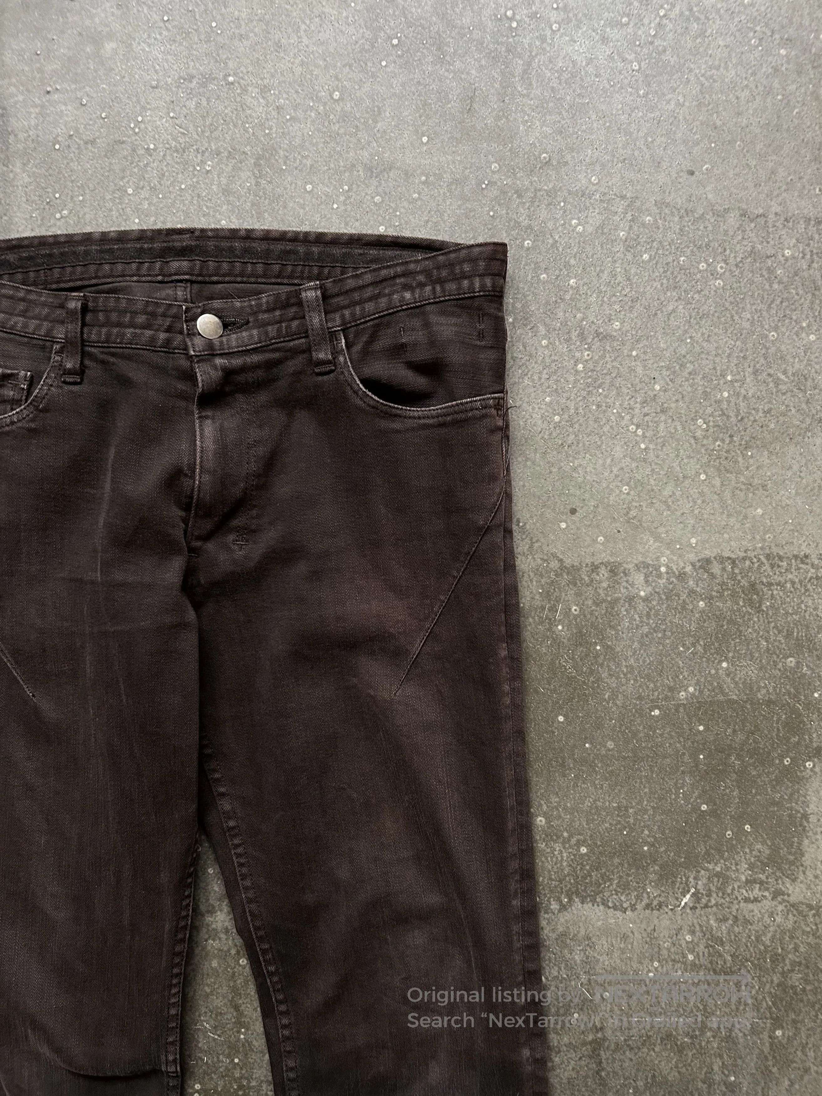 Number (N)ine number nine washed brown jeans. Size US 34 / EU 50 - 3 Thumbnail