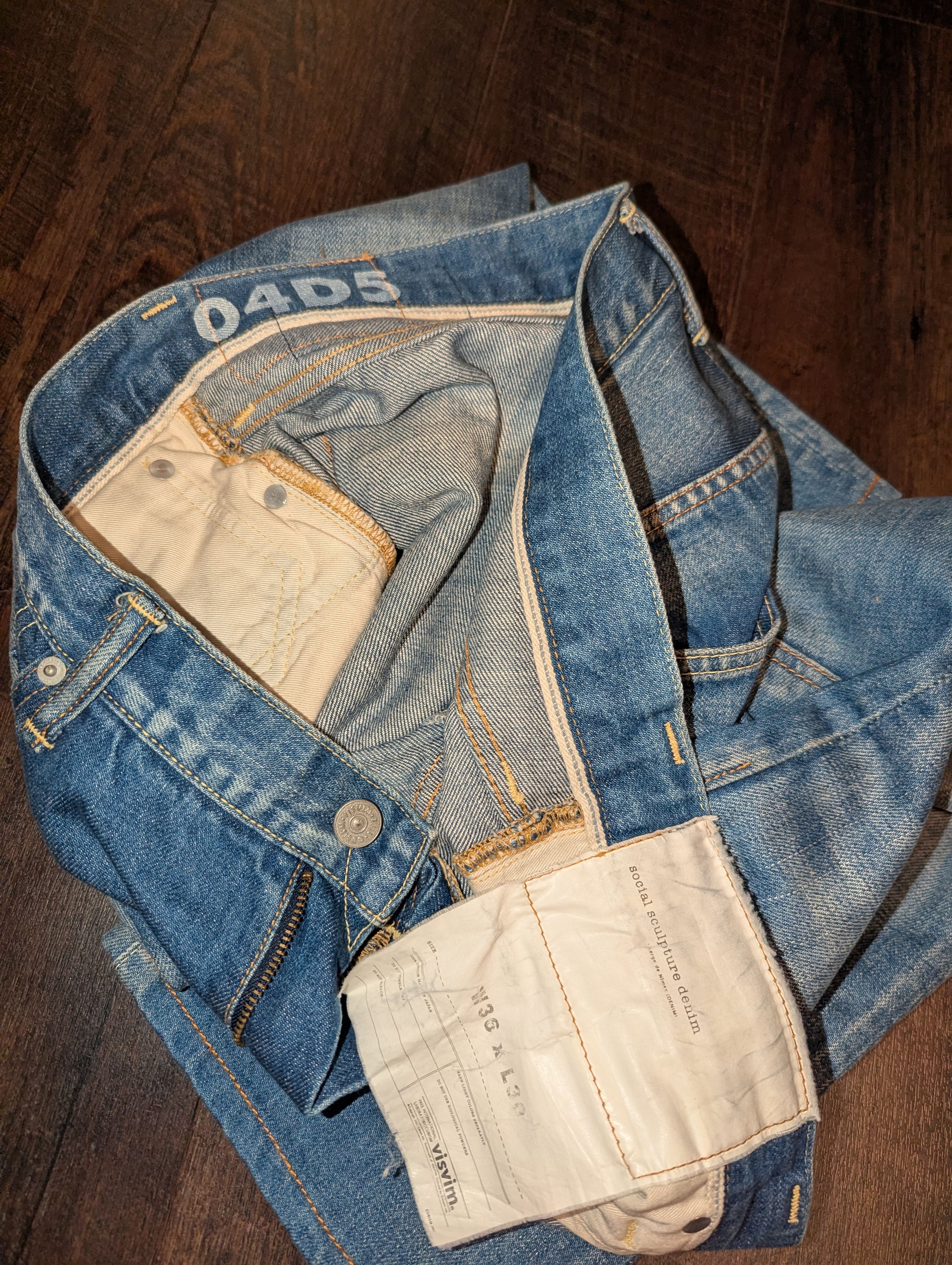 Visvim Visvim Social Sculpture Denim SS15 Size US 36 / EU 52 - 4 Thumbnail