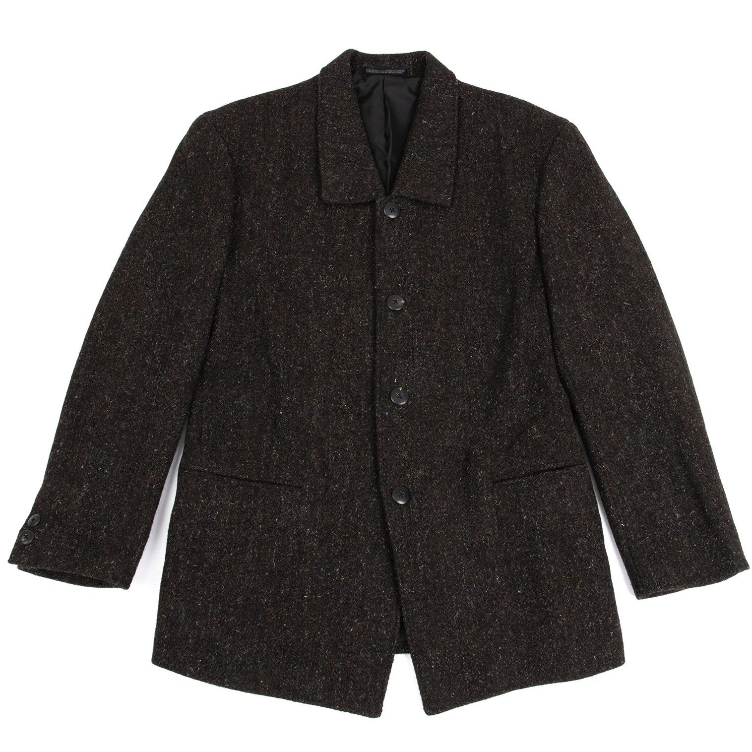 Yohji Yamamoto Yohji Yamamoto Harris T Wool Jacket Size US M / EU 48-50 / 2 - 1 Thumbnail