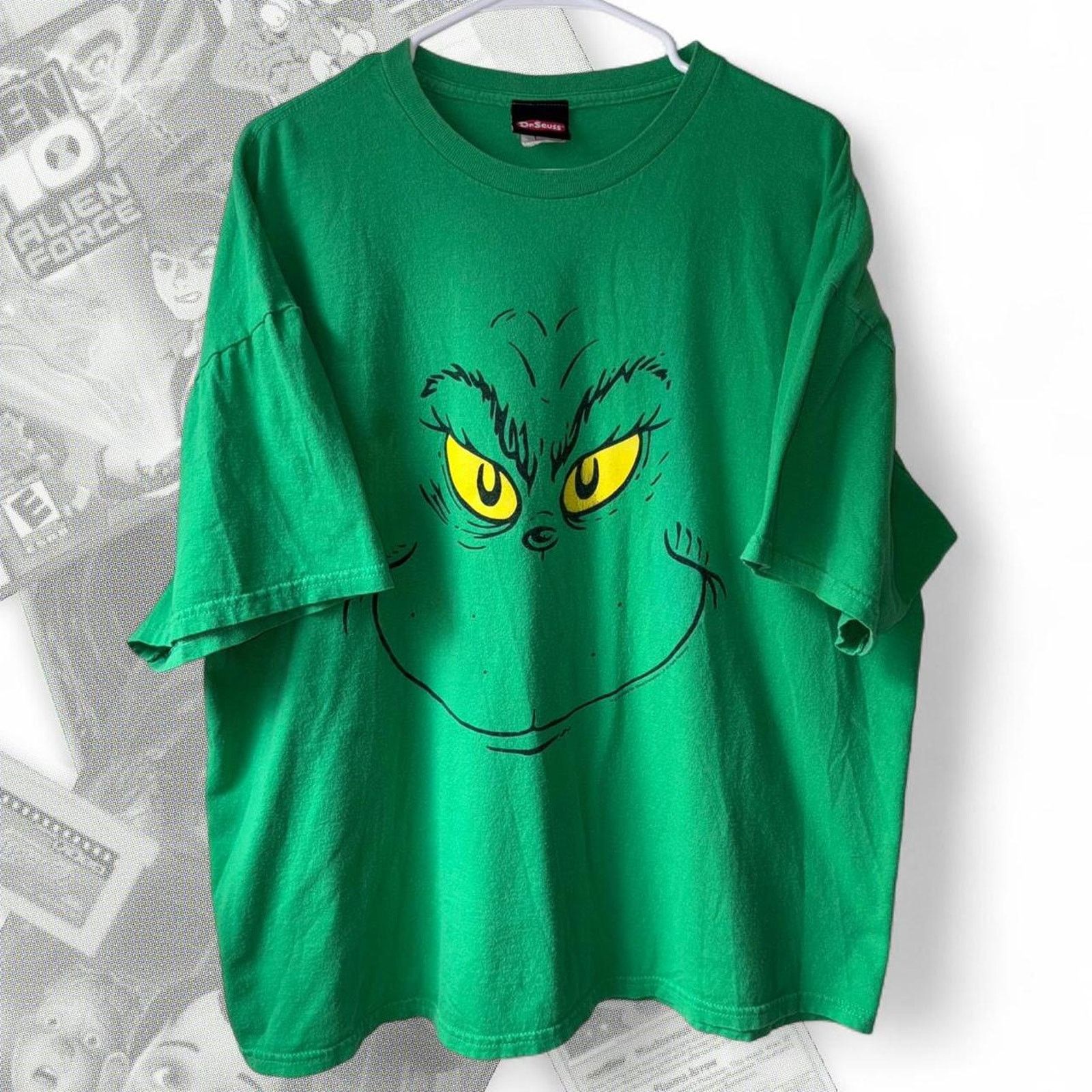 Nike Y2k green drseuss grinch big Size US XL / EU 56 / 4 - 6 Thumbnail