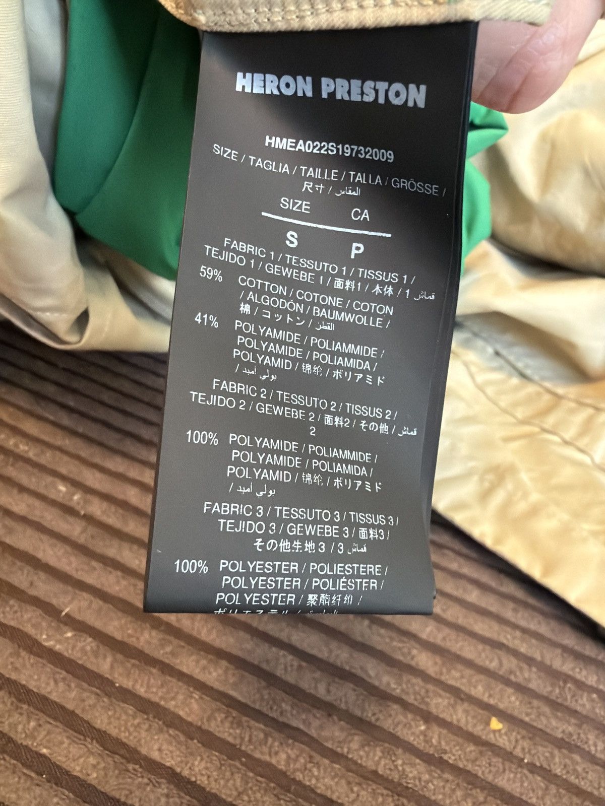 Heron Preston Heron Preston Contrast Back Trench Coat Size US S / EU 44-46 / 1 - 10 Thumbnail