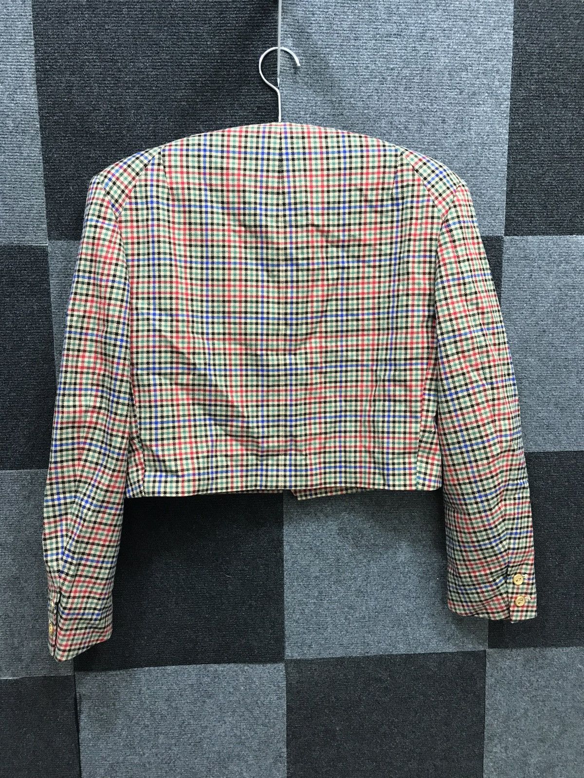 Designer mercibeaucoup XIssey Miyake Designer Cropped Blazer Size S / US 4 / IT 40 - 4 Thumbnail