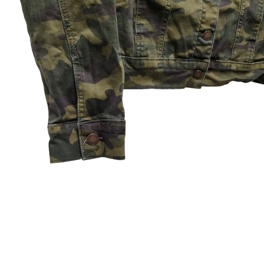 Judy Blue Judy Blue Womens Camouflage Long-Sleeves Denim Jacket Medium Size M / US 6-8 / IT 42-44 - 7 Thumbnail