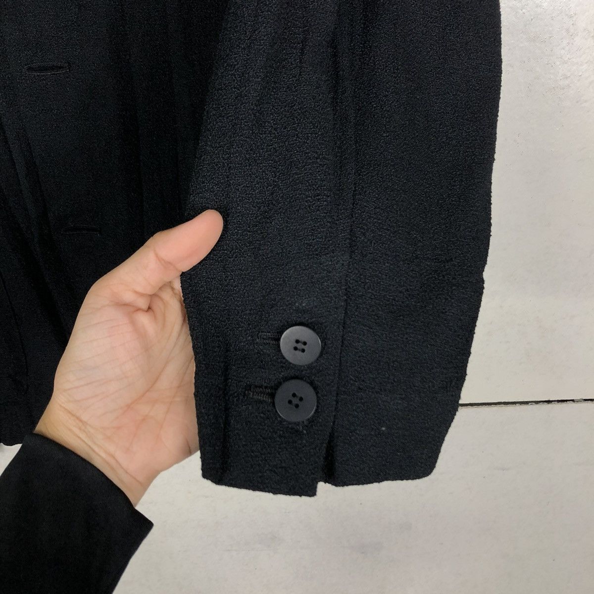 Issey Miyake 🔥RICH BLACK VINTAGE ISSEY MIYAKE JACKET MULTI POCKET CARGO Size US M / EU 48-50 / 2 - 17 Thumbnail