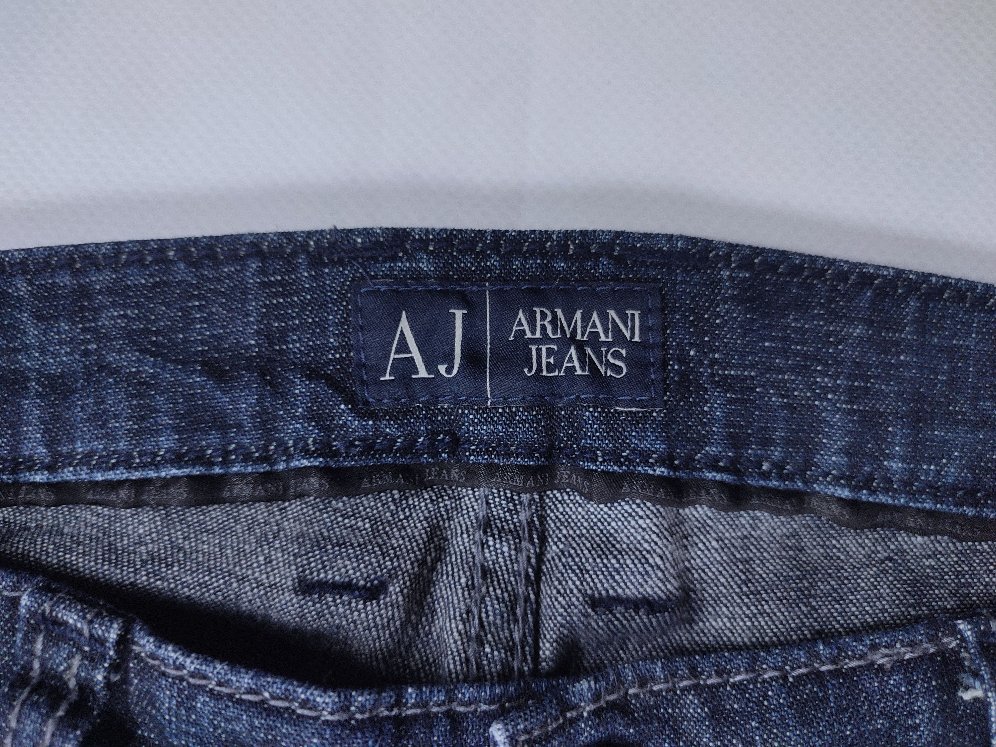 Armani Armani Jeans Stretched Indigo Pants Size US 29 - 16 Thumbnail