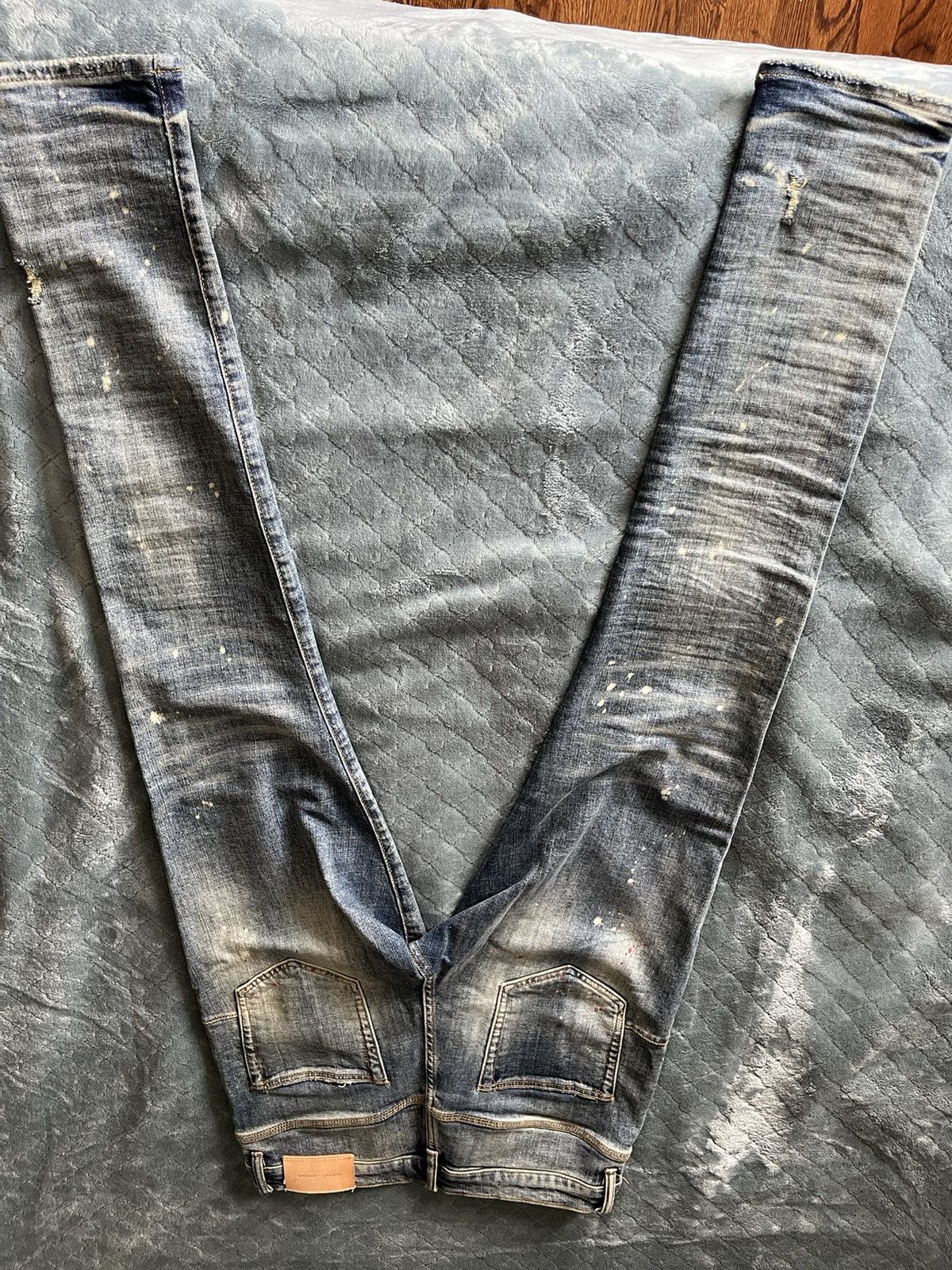 Purple Brand Purple brand stack jeans paint splat Size US 29 - 7 Thumbnail