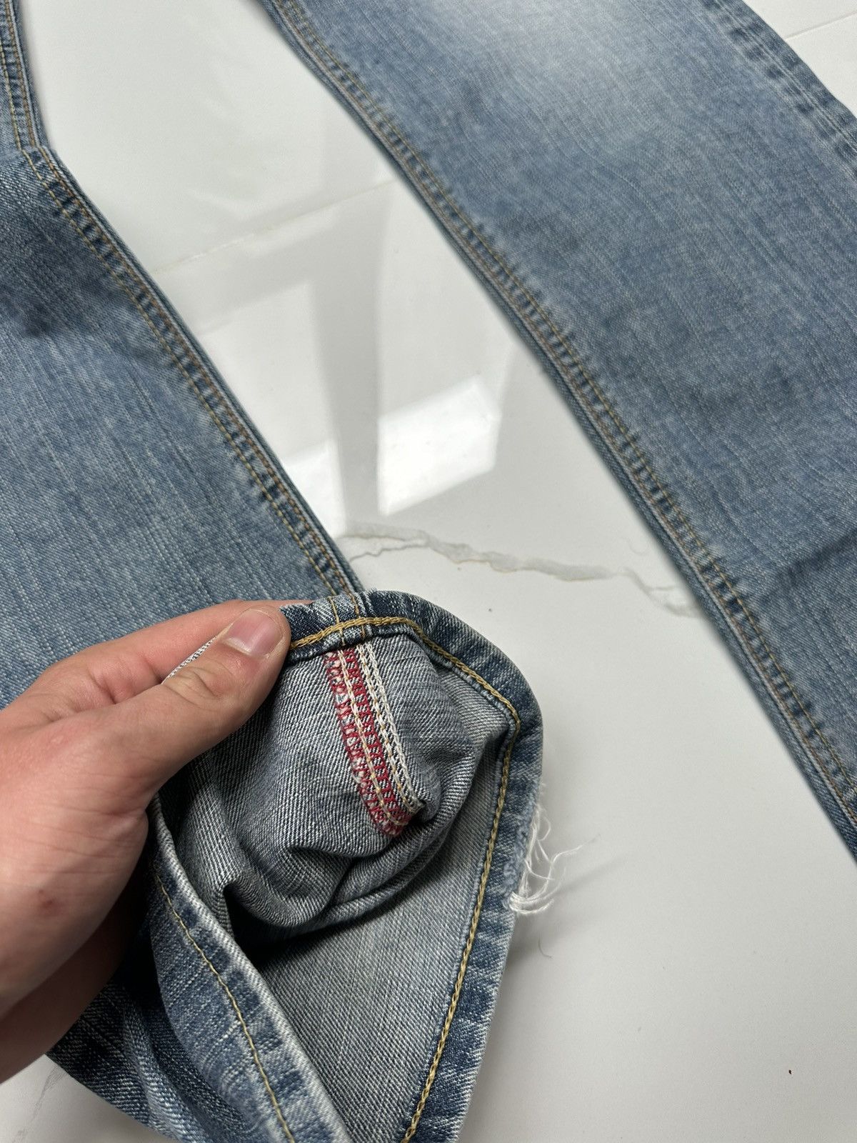 Edwin × Japanese Brand × Vintage EDWIN VINTAGE Y2K STREETWEAR JAPAN JEANS Size US 31 - 7 Thumbnail
