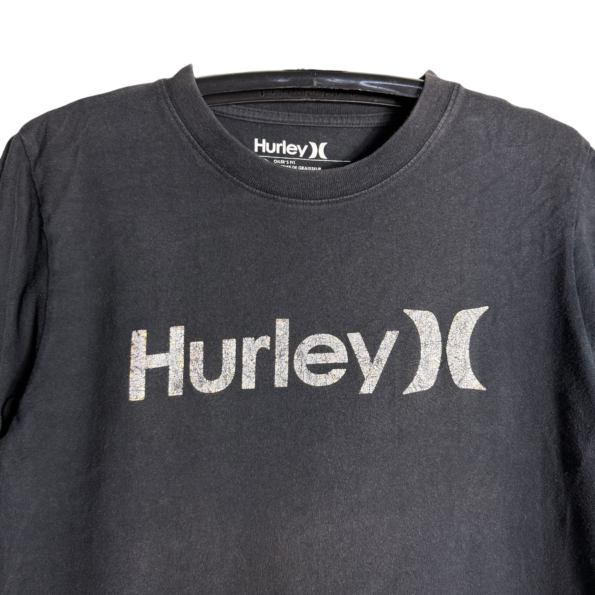 Hurley 🔥RARE🔥Vintage Hurley Skateboard Spellout T-shirt Size US M / EU 48-50 / 2 - 2 Thumbnail