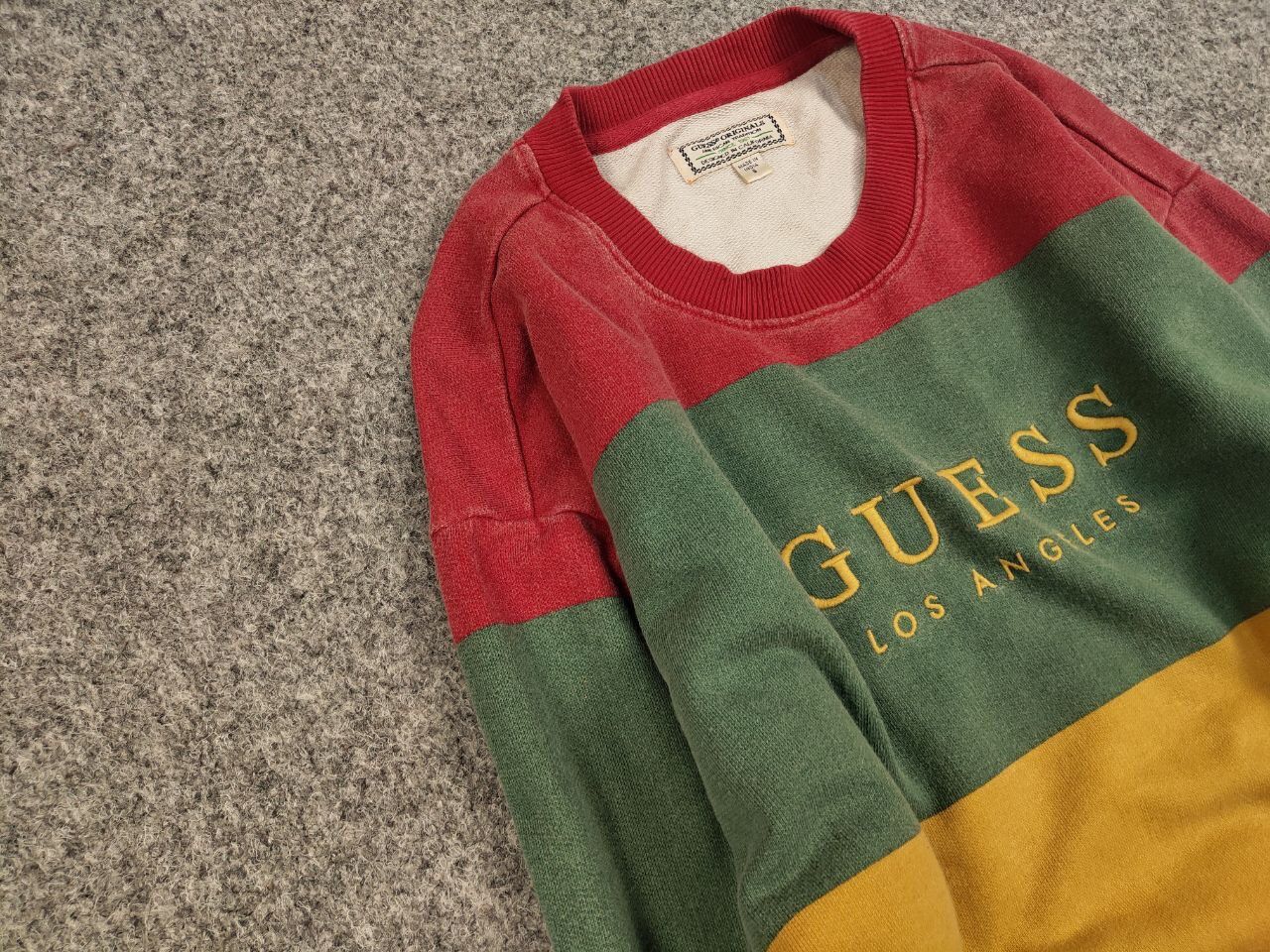 Guess Guess x Asap Rocky Los Angeles Crew Multicolor Sweatshirts Size US S / EU 44-46 / 1 - 7 Thumbnail