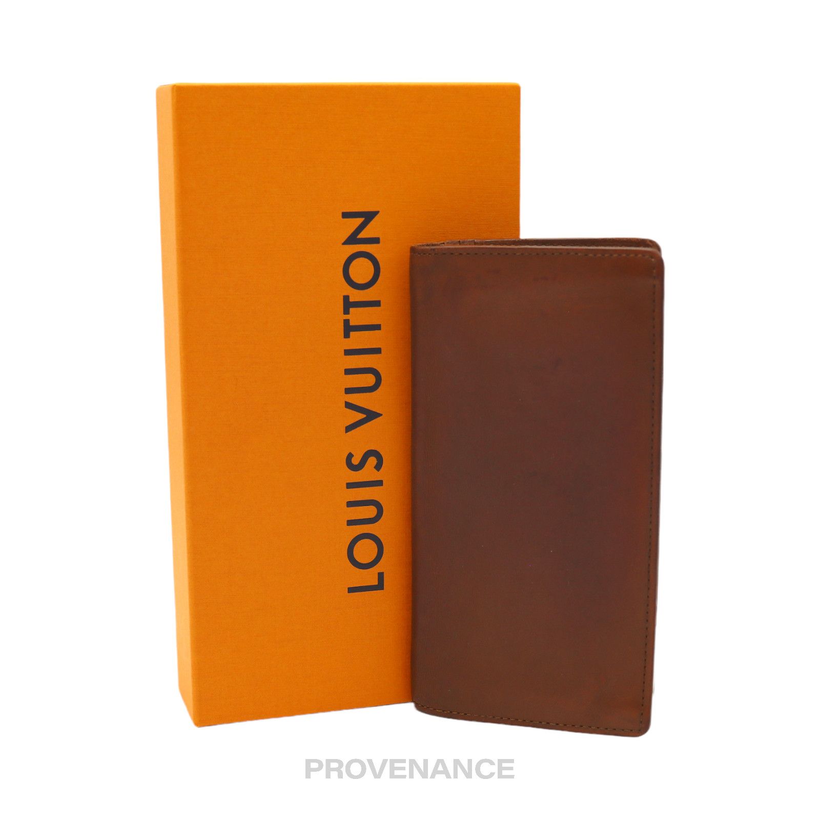 image of Louis Vuitton Brazza Wallet - Ombre Leather, Men's