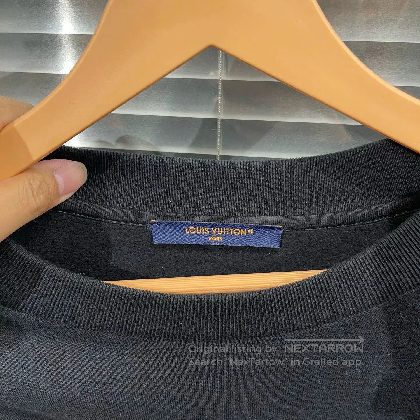 Louis Vuitton Black Graphic Print Long Sleeve Sweatshirt. Size US XXL / EU 58 / 5 - 3 Thumbnail
