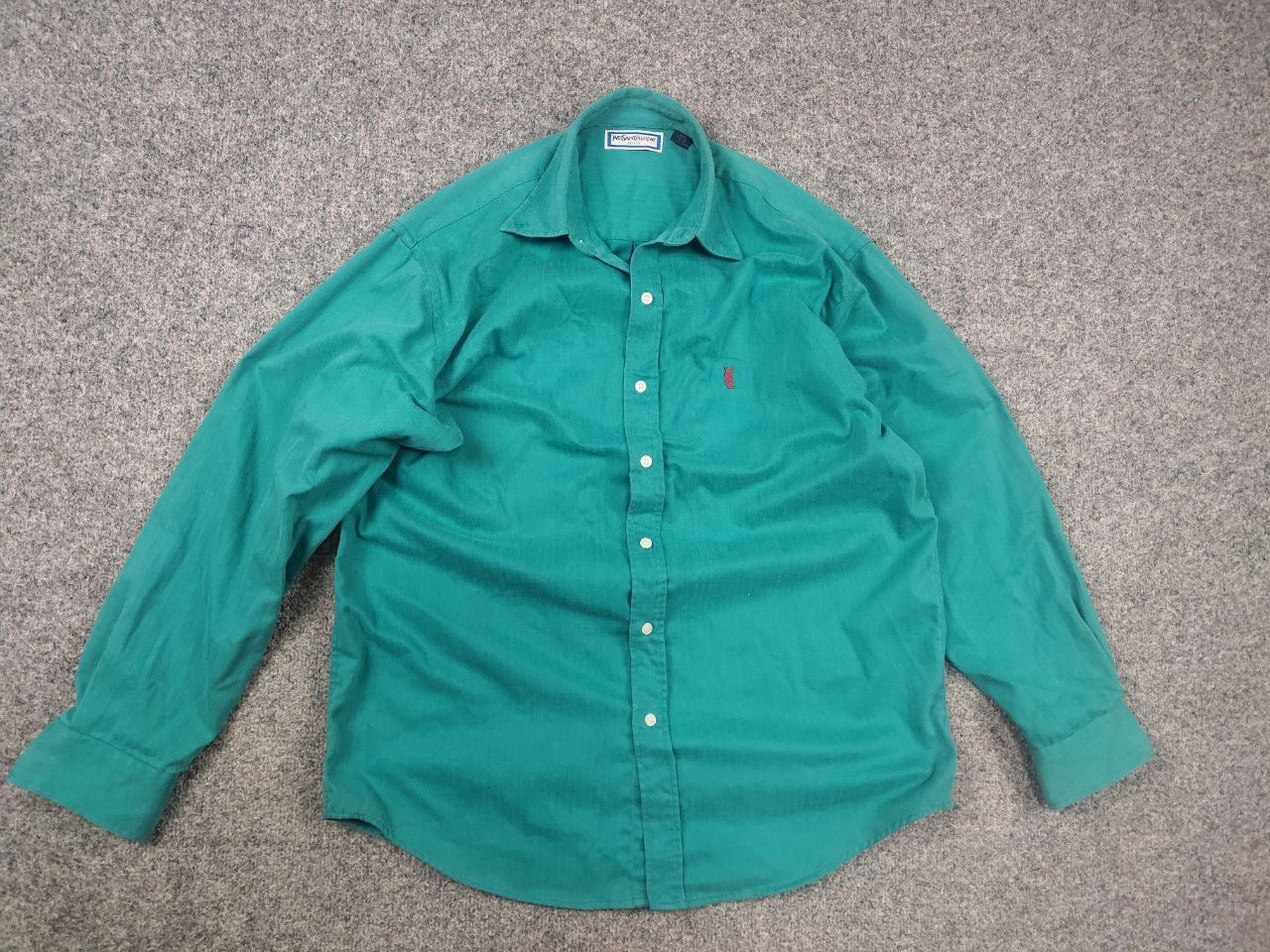 Yves Saint Laurent Vintage 80 - 90's Yves Saint Laurent Paris Long sleeve shirt Size US M / EU 48-50 / 2 - 8 Thumbnail