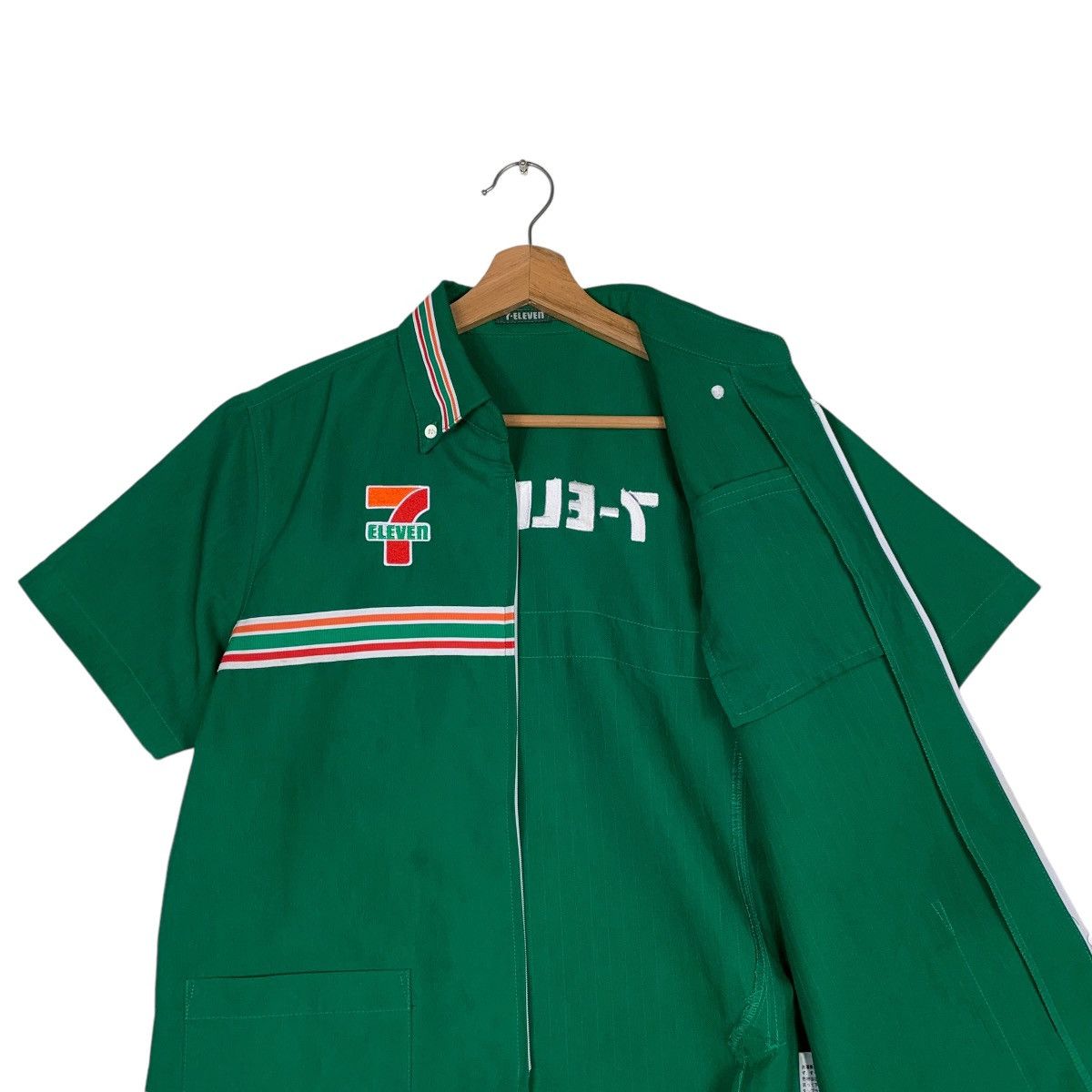 Japanese Brand Vintage 7 Eleven Japanese Worker Uniform Shirt Size US M / EU 48-50 / 2 - 10 Thumbnail