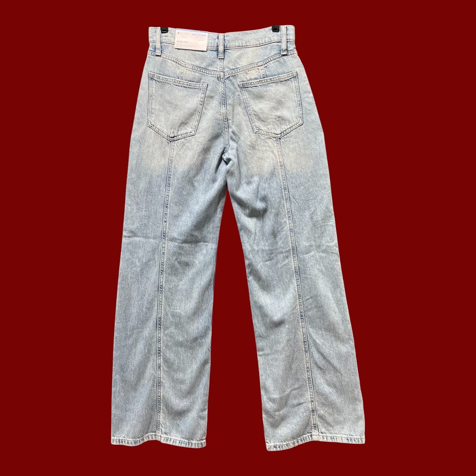 Other Arizona - Juniors Women High-Rise Relaxed Through Hip & Thig Size 30" / US 8 / IT 44 - 4 Thumbnail