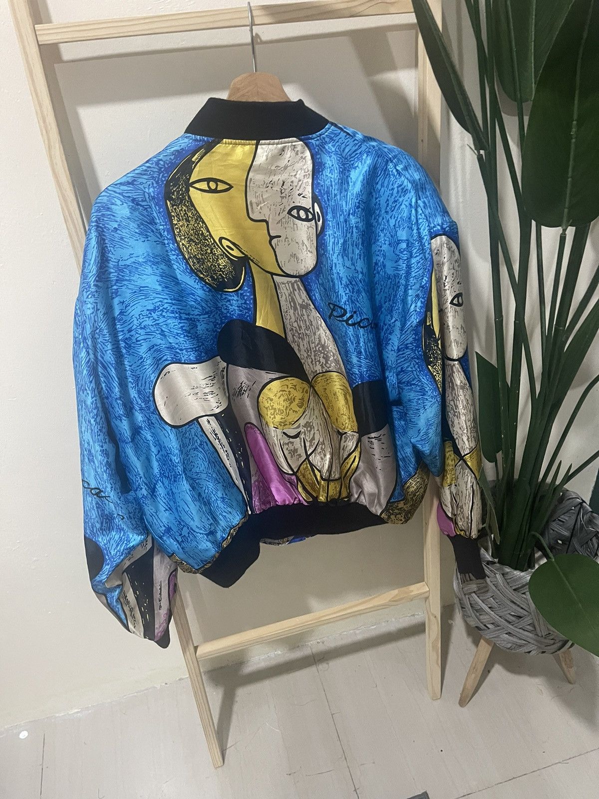 Other RARE! Picasso Reverseble Style jacket Size L / US 10 / IT 46 - 6 Thumbnail