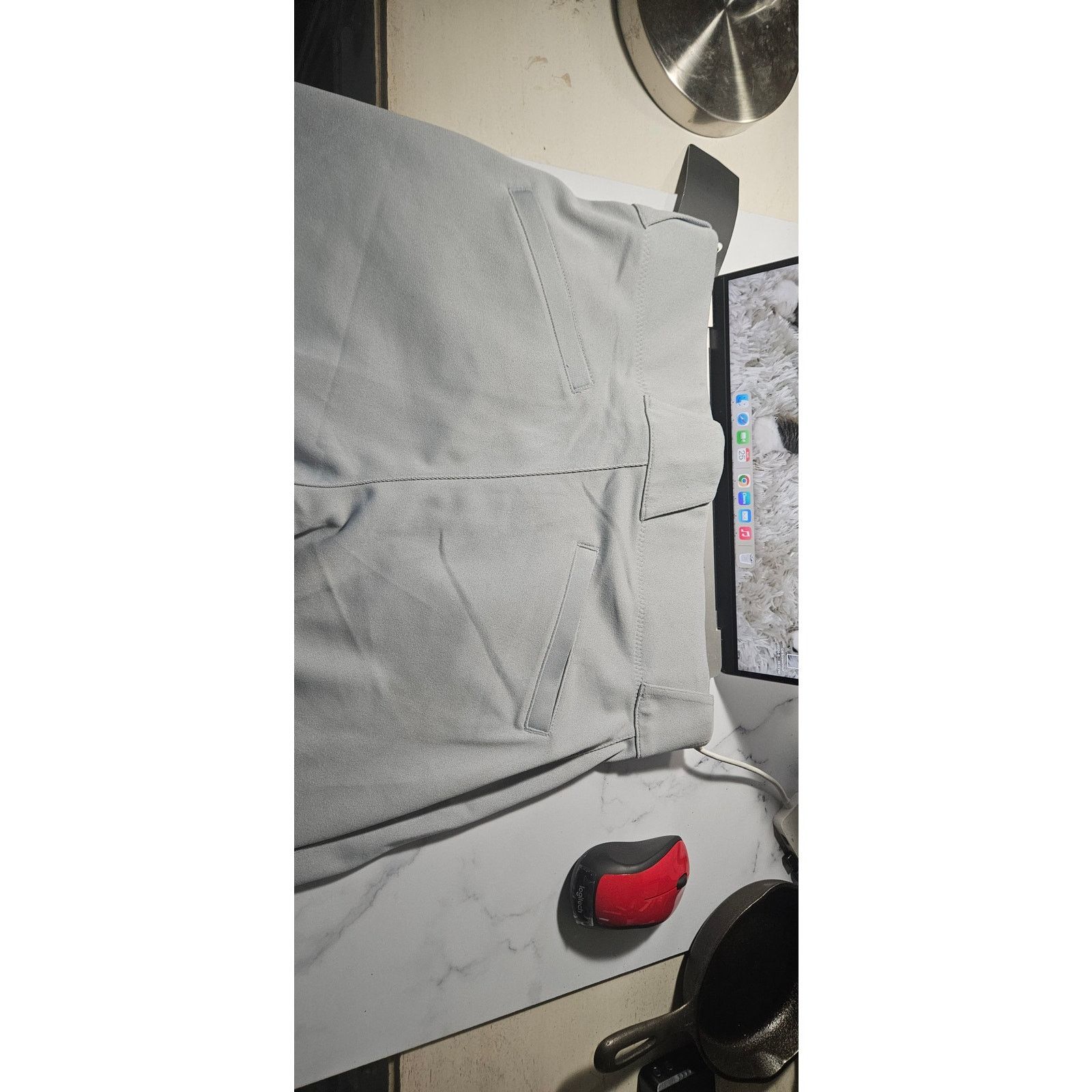 Nike Nike Men's Baseball Pants. Gray. Men's Size Small. Nike Team Size US 32 / EU 48 - 7 Thumbnail