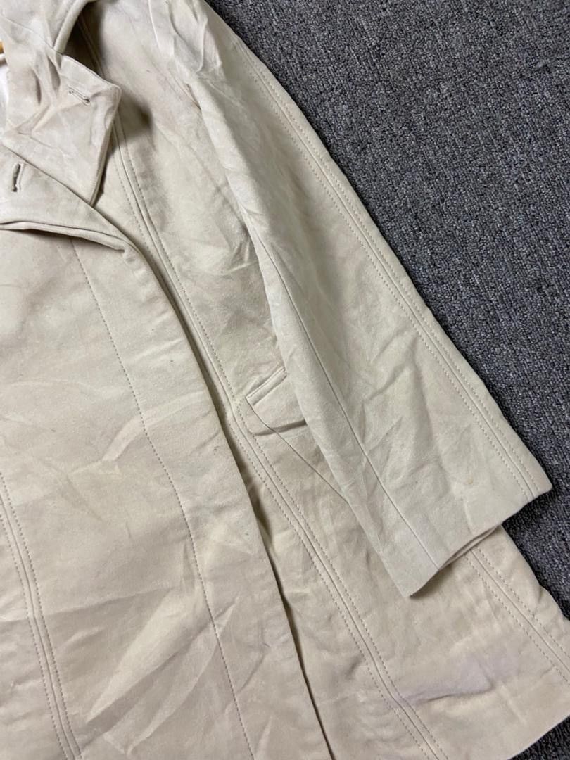 Japanese Brand Atsuro Tayama Double Breasted Trench Coat (193) Size US XXS / EU 40 - 11 Thumbnail
