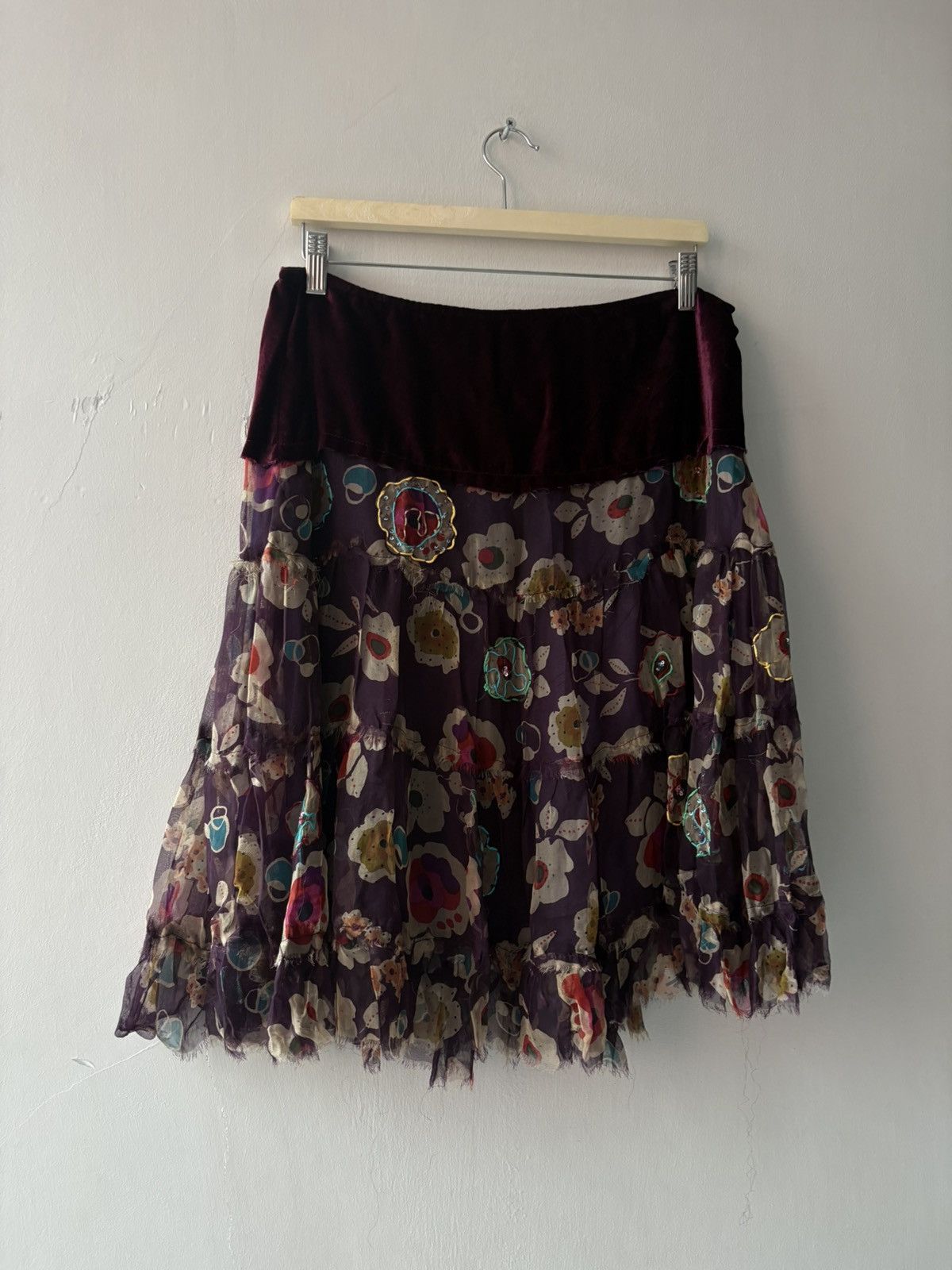 Vintage Park Bravo silk skirt Size 28" / US 6 / IT 42 - 8 Thumbnail