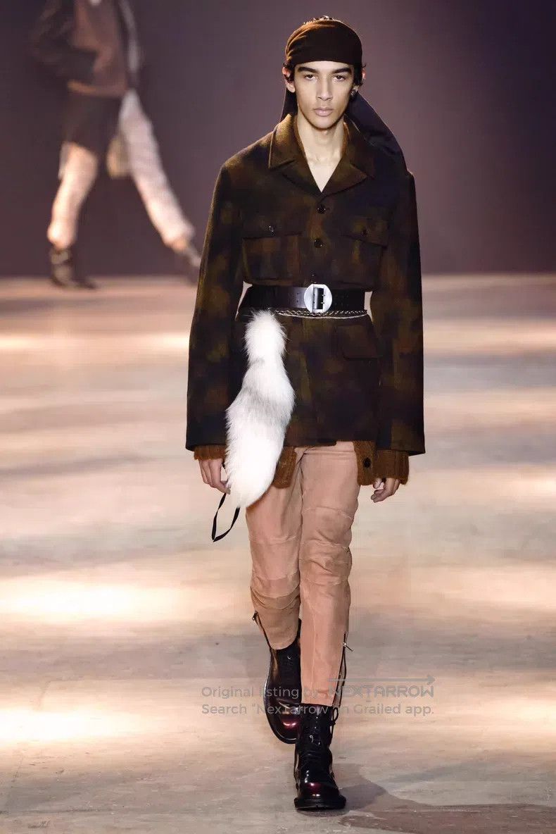 Ann Demeulemeester Ann Demeulemeester size M FW19 show model biker pants Size US 27 - 8 Thumbnail